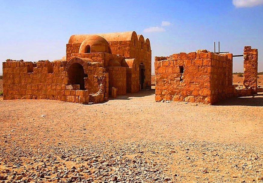 Desert Castles (e.g., Qasr Amra), Eastern Jordan (Amman-Zarqa Highway), Jordan